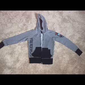 Fox Riders ZIP-up hoodie XS